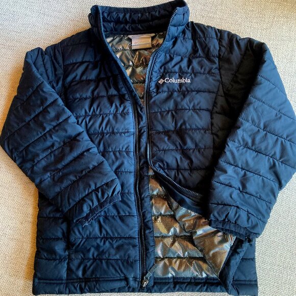 Columbia Omni-heat Powder Lite Jacket, Kids size Small (8) - Picture 1 of 1